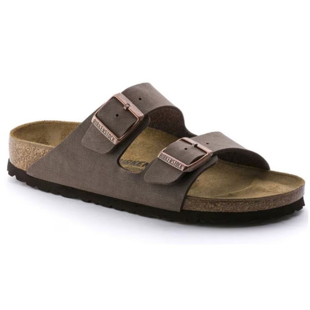 Birkenstock Arizona Mocha Cork Made in Germany Iconic Sandals 37 Women 6 Mens 4